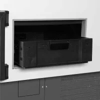 Photo 3 - Vitrine de service ventilée professionnelle grise ral7015 positive 947 litres 1660 mm - socb37582a - tefcold - Tefcold - SOCB37582A