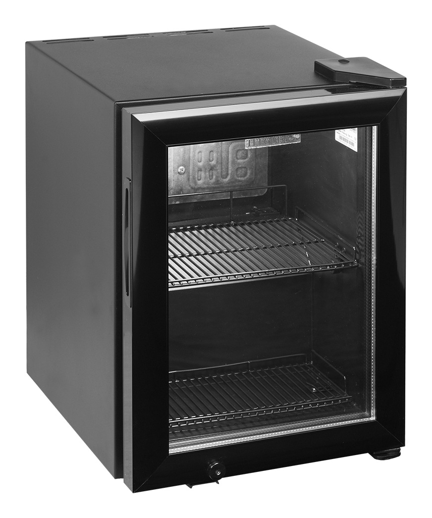 Équipement professionnel noir 1 porte vitrée positif 20 litres - BC30 - Tefcold