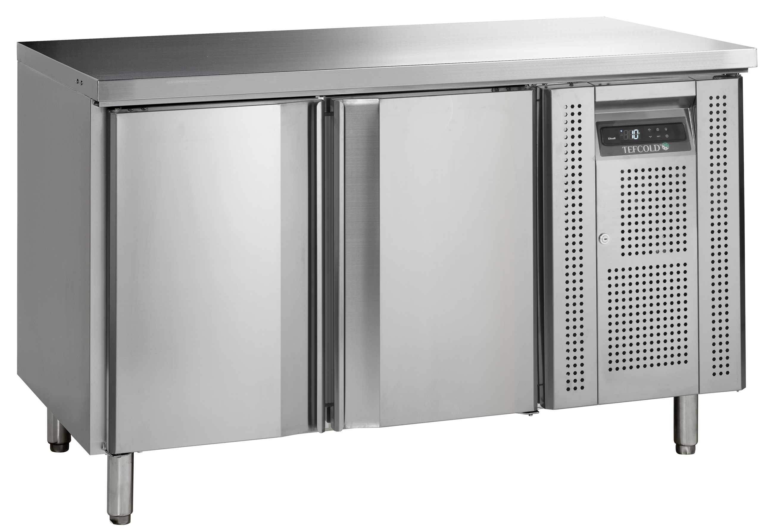 Armoire réfrigérée professionnelle 2 portes positive 268 l - BK210 - Tefcold