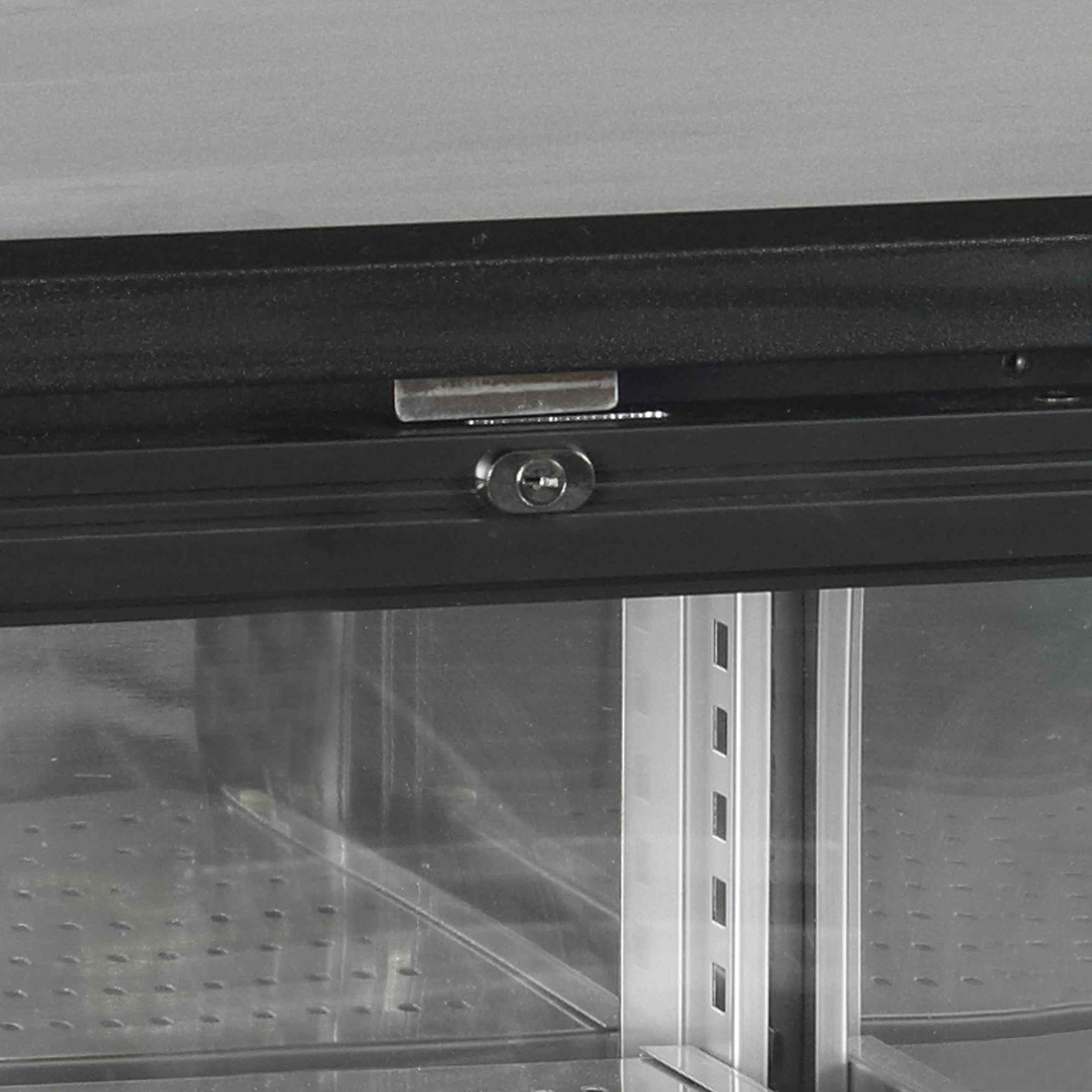 Arrière-bar professionnelle 2 portes vitrées 277 litres positive - CBC210G - Tefcold en cuisine professionnelle