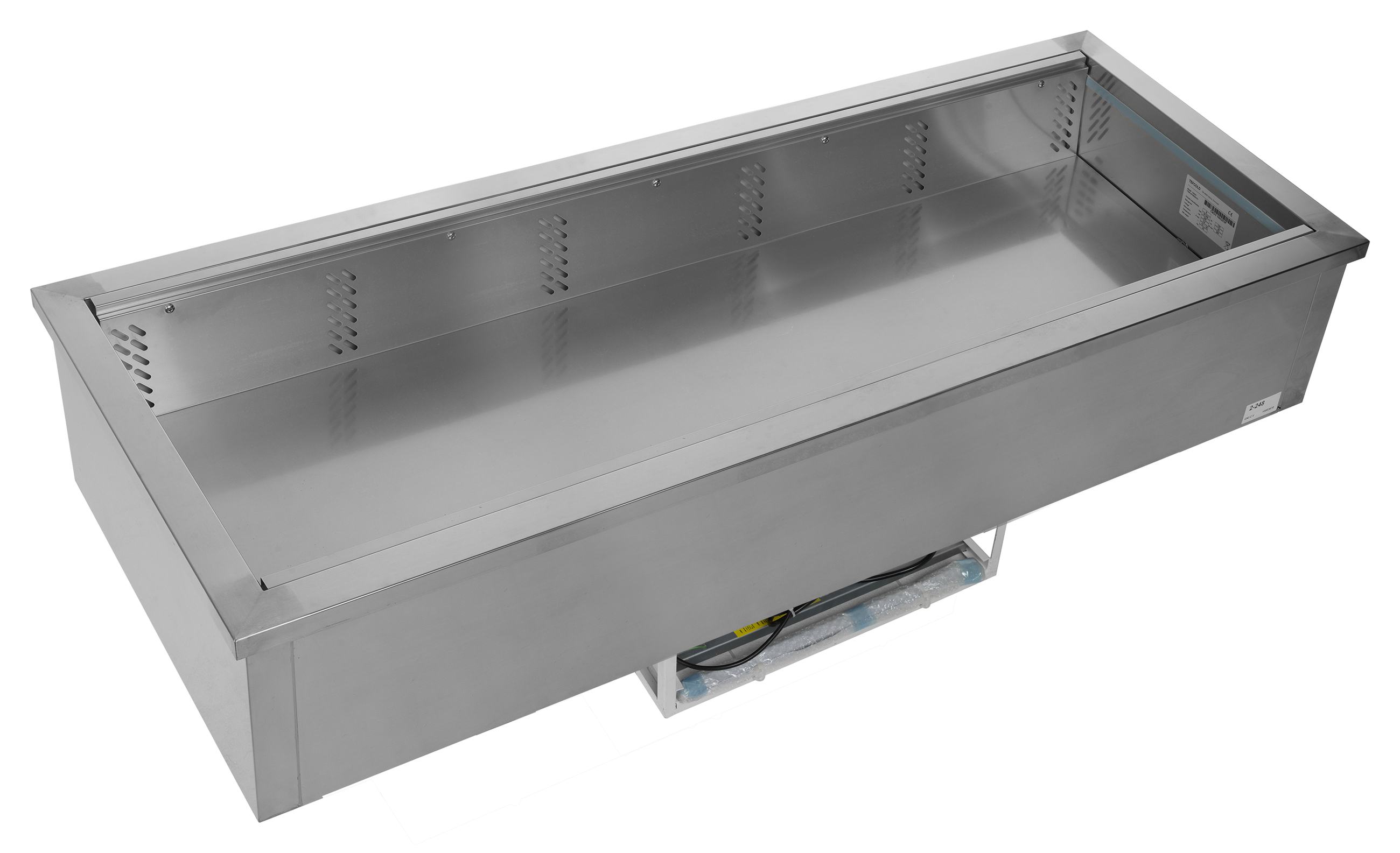 Cellule de refroidissement professionnelle acier inoxydable 159 litres acceptant GN1/1 1660x1960x2200 mm - CW5/V - Tefcold