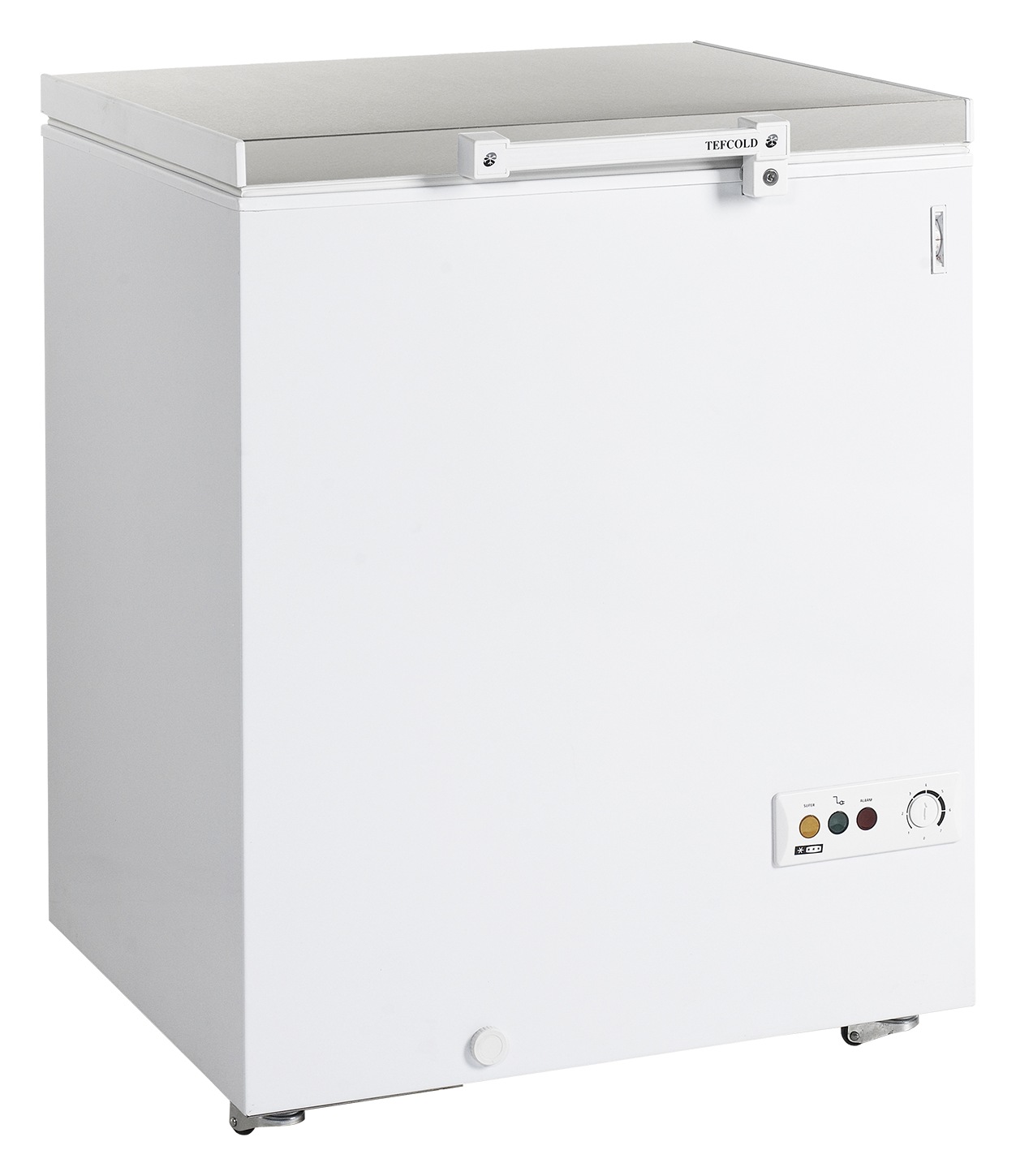 Congélateur coffre professionnel avec couvercle inox 185 litres négatif - FR205S SL - Tefcold