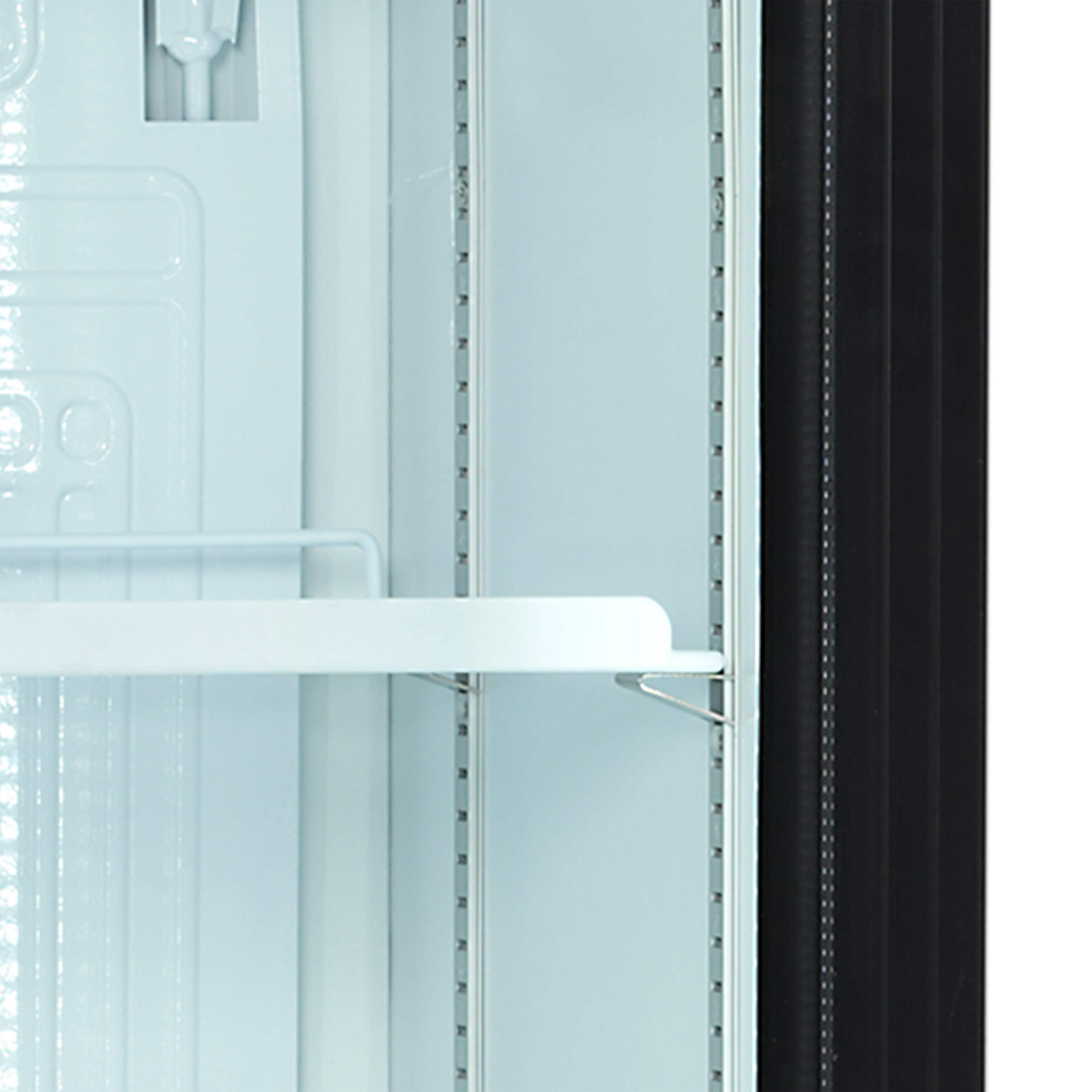 Réfrigérateur professionnel à boissons 1 porte vitrée blanc 114 l positif - FS176H - Tefcold en cuisine professionnelle