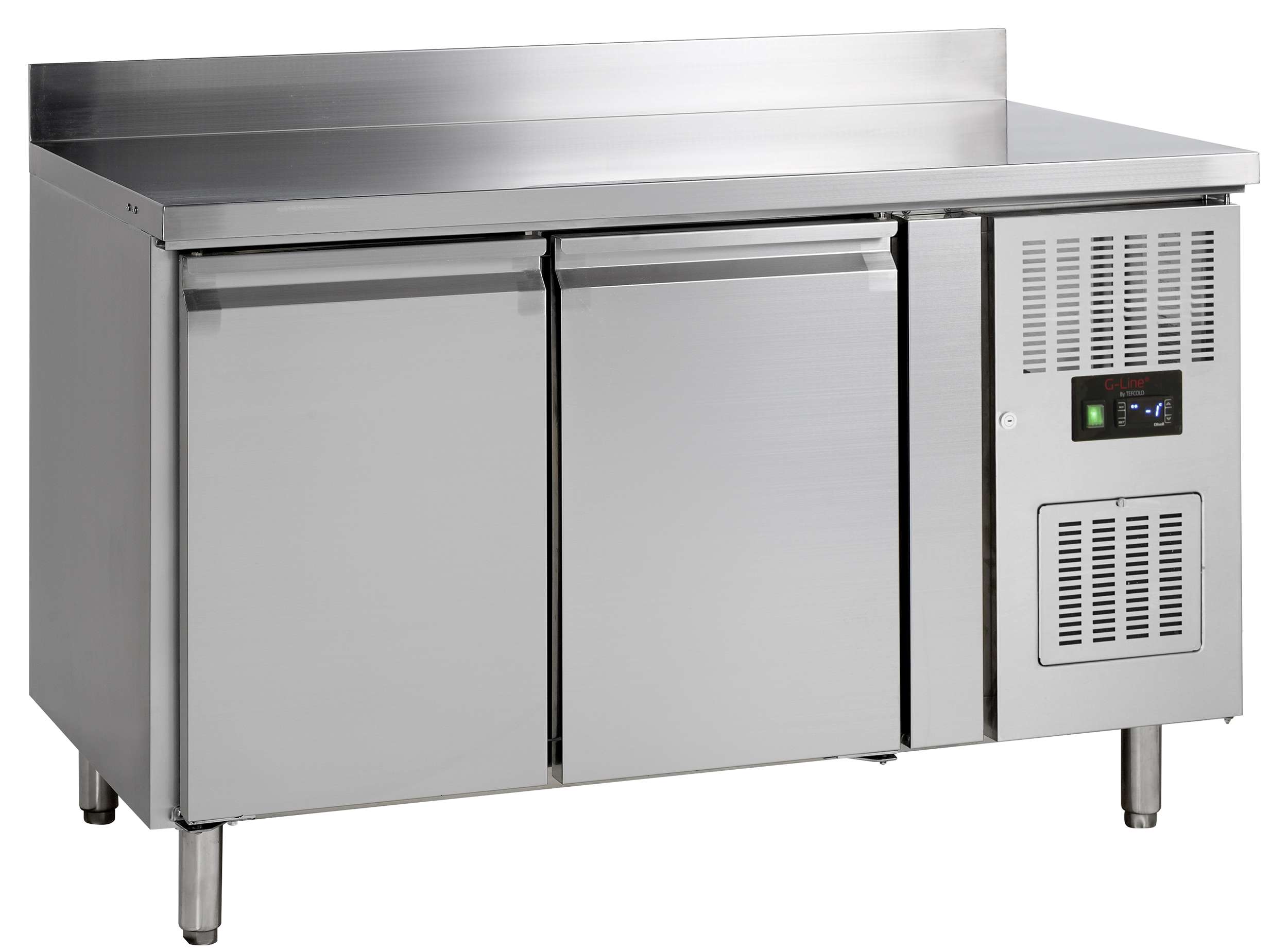 Comptoir congélateur négatif professionnel 2 portes 272 L - GF72 - Tefcold