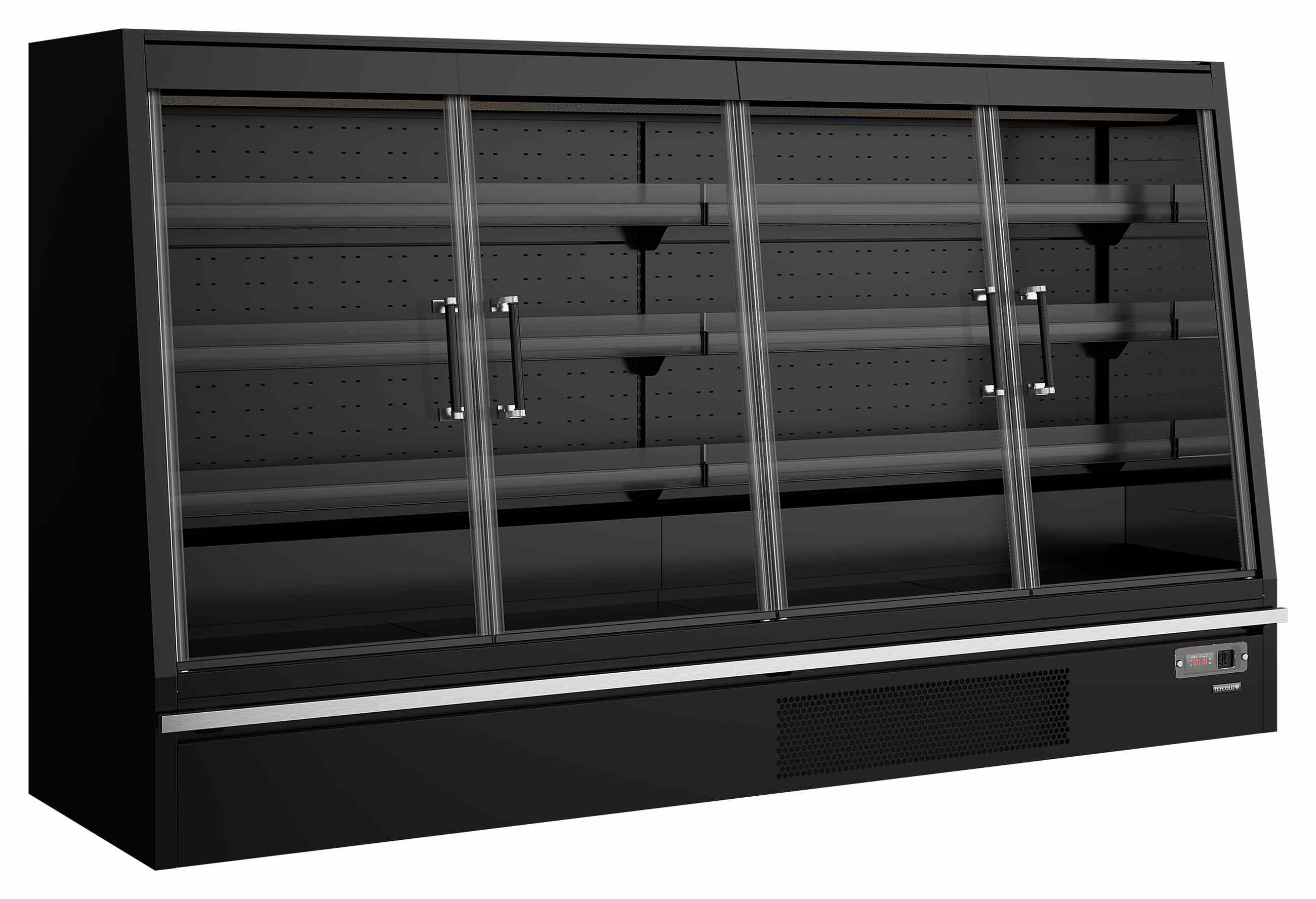 Vitrine réfrigérée basse noire positive - Galaxy+ GPL26FGD Black - Tefcold