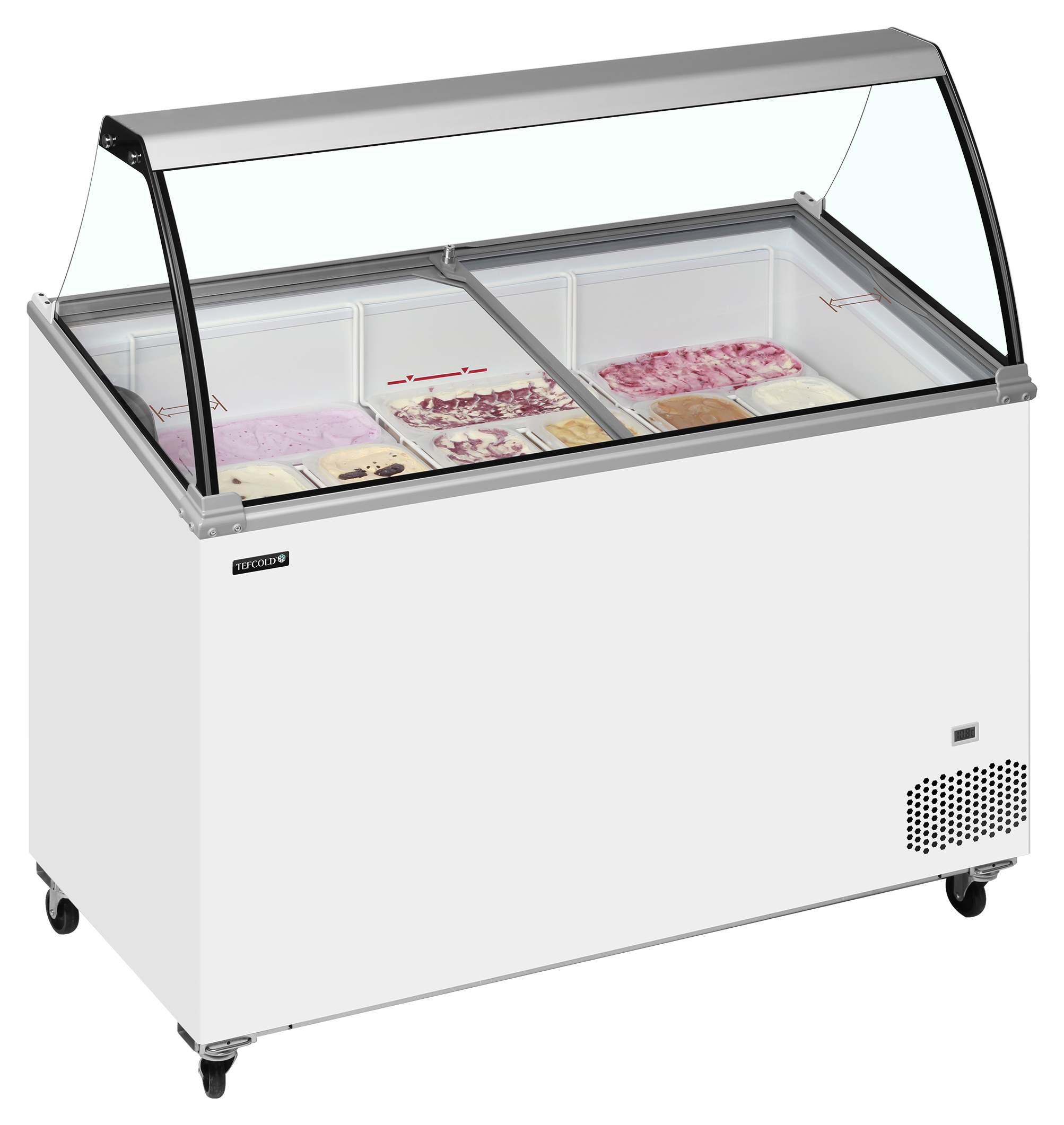 Congélateur professionnel à crème glacée 310 l négatif - IC402SCE-SO - Tefcold en cuisine professionnelle