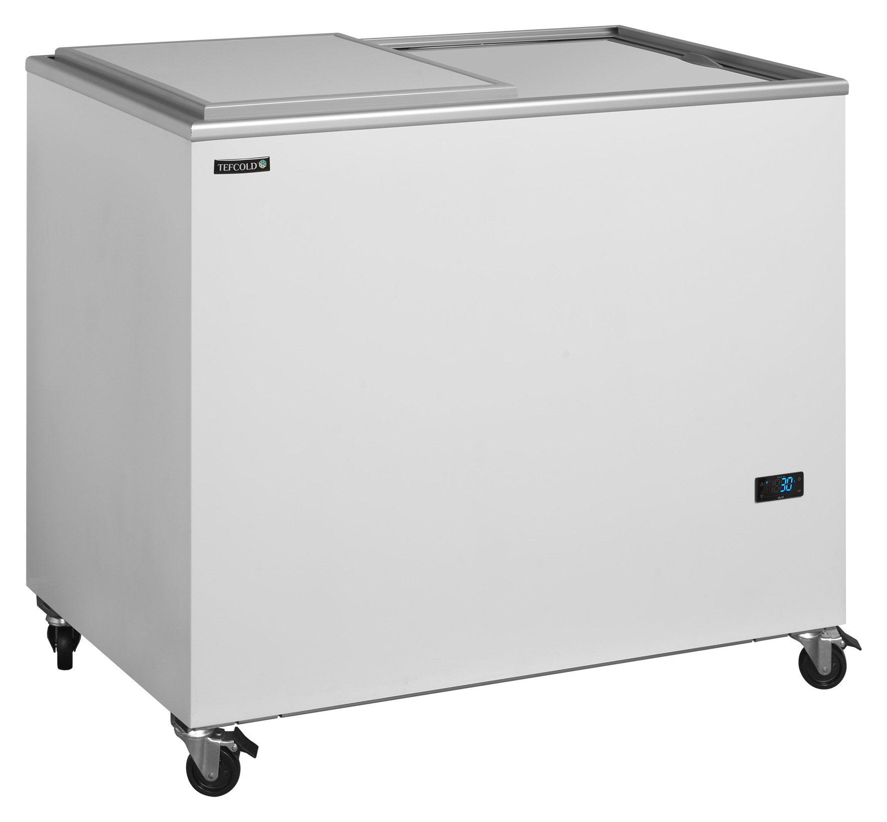 Réfrigérateur coffre professionnel avec couvercle coulissant 232 litres positif - ISC302SD - Tefcold