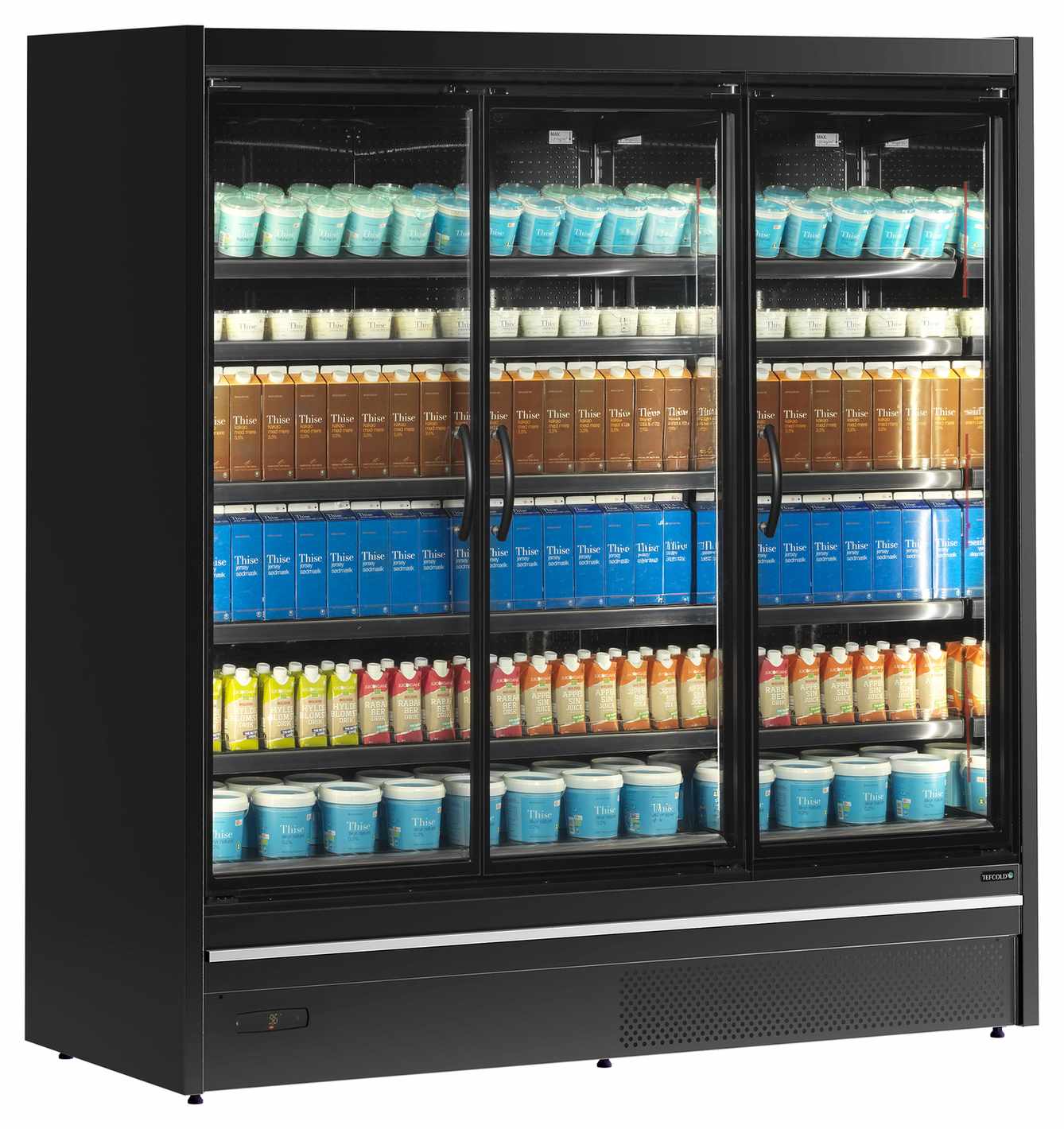Vitrine combinable professionnelle très profondes - MDCB1875HB - Tefcold en cuisine professionnelle