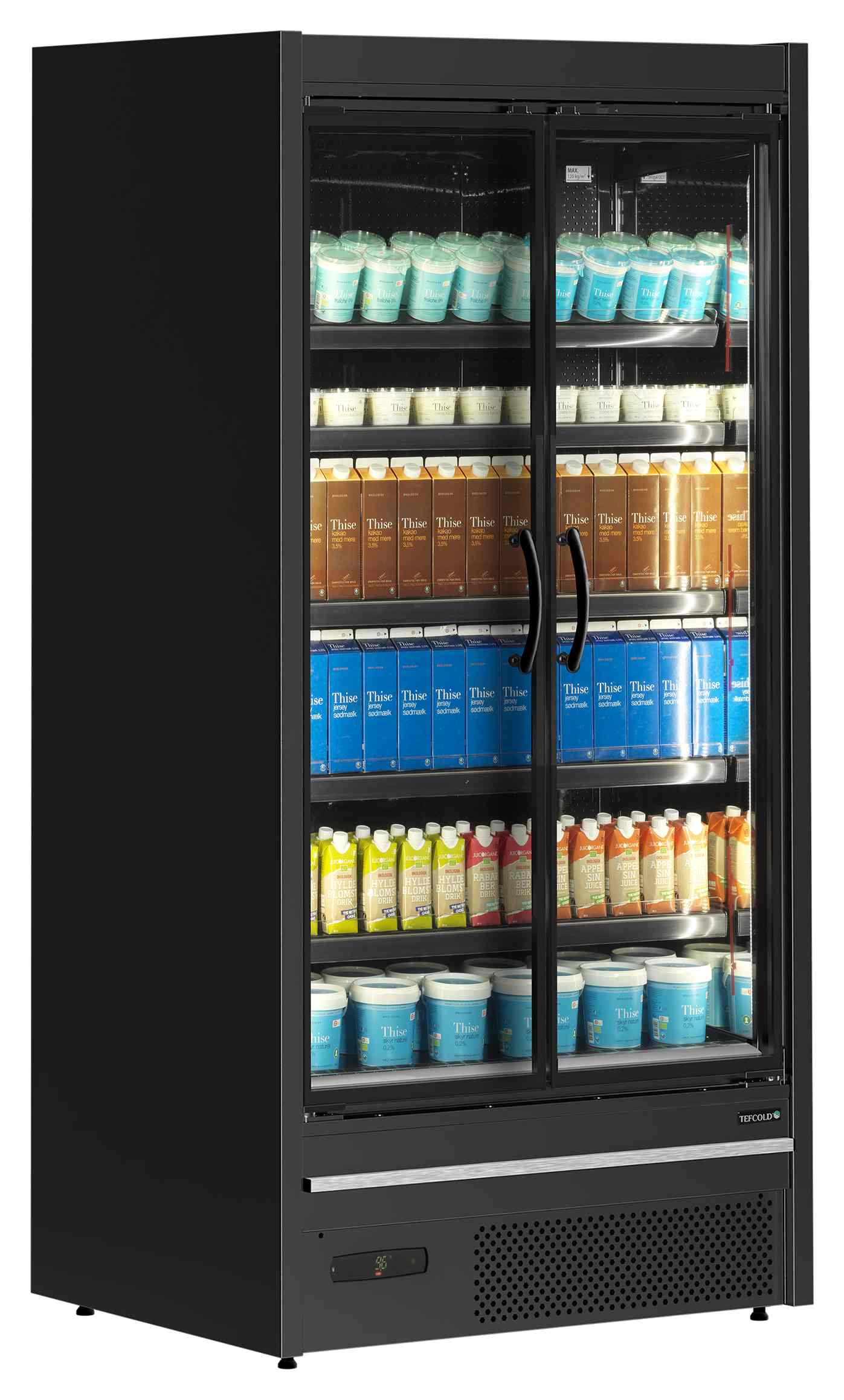 Vitrine combinable professionnelle volume net 821 L température positive et négative - MDCB937HB - Tefcold en cuisine professionnelle