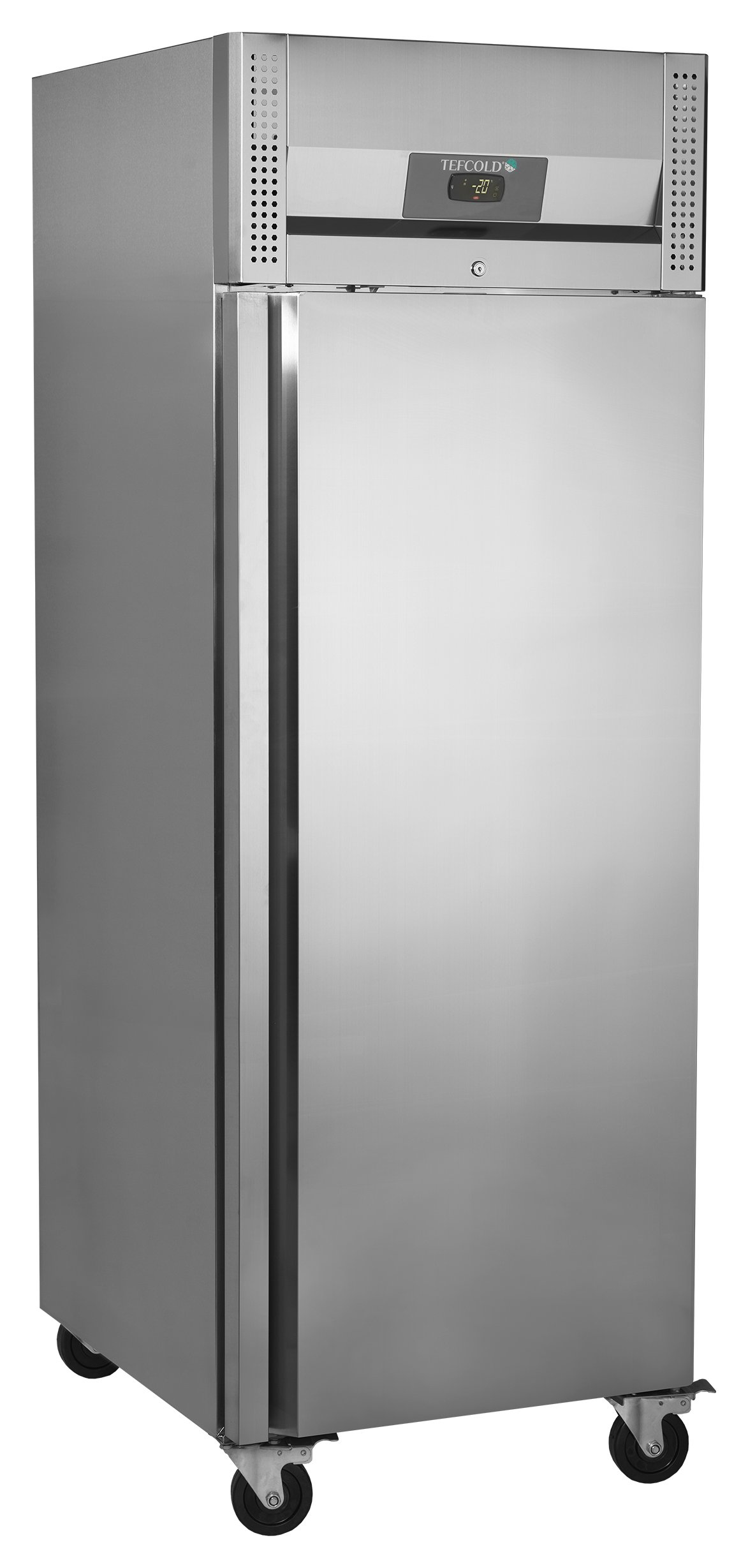 Congélateur professionnel 1 porte volume net 408 L négatif roulettes - RF710X1 - Tefcold