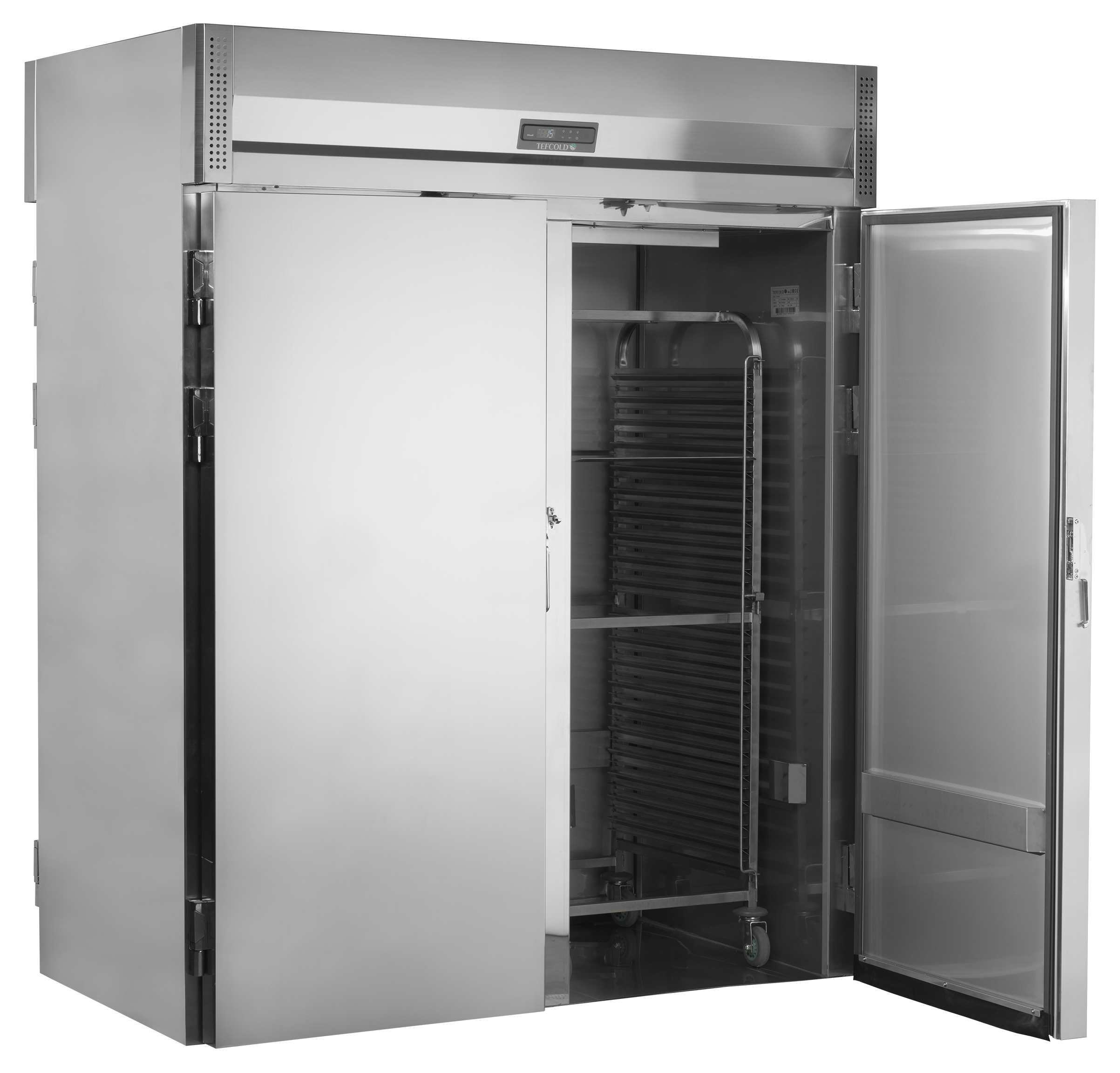 Armoire frigorifique positive traversante pour chariot 4 portes 832 L - RTC1760X1 - Tefcold en cuisine professionnelle