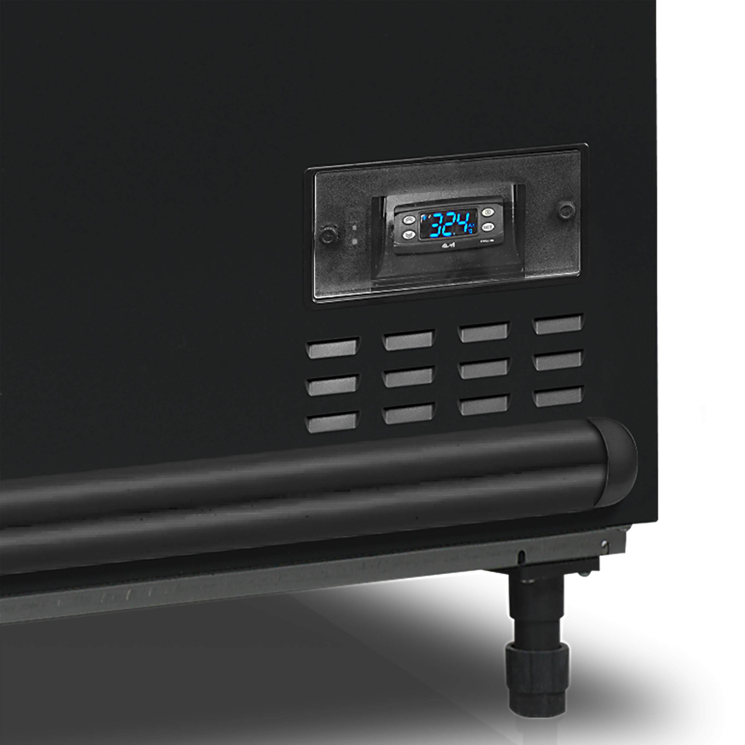 Meuble réfrigéré professionnel couvercles coulissants incurvés capacité nette 422 l - SFI145B-CF VS - Tefcold en cuisine professionnelle