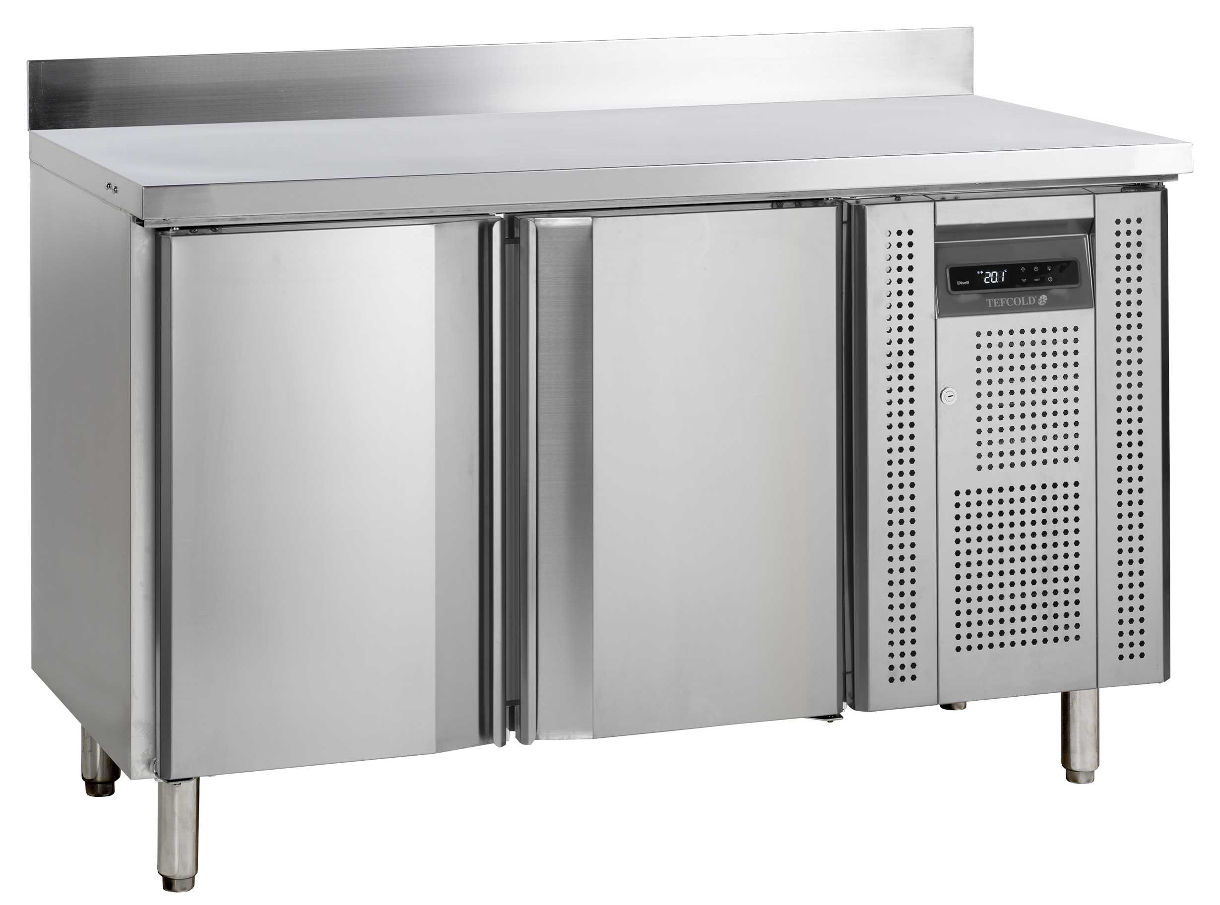 Armoire réfrigérée professionnelle 2 portes positive 230 L - SK6210/+SP - Tefcold