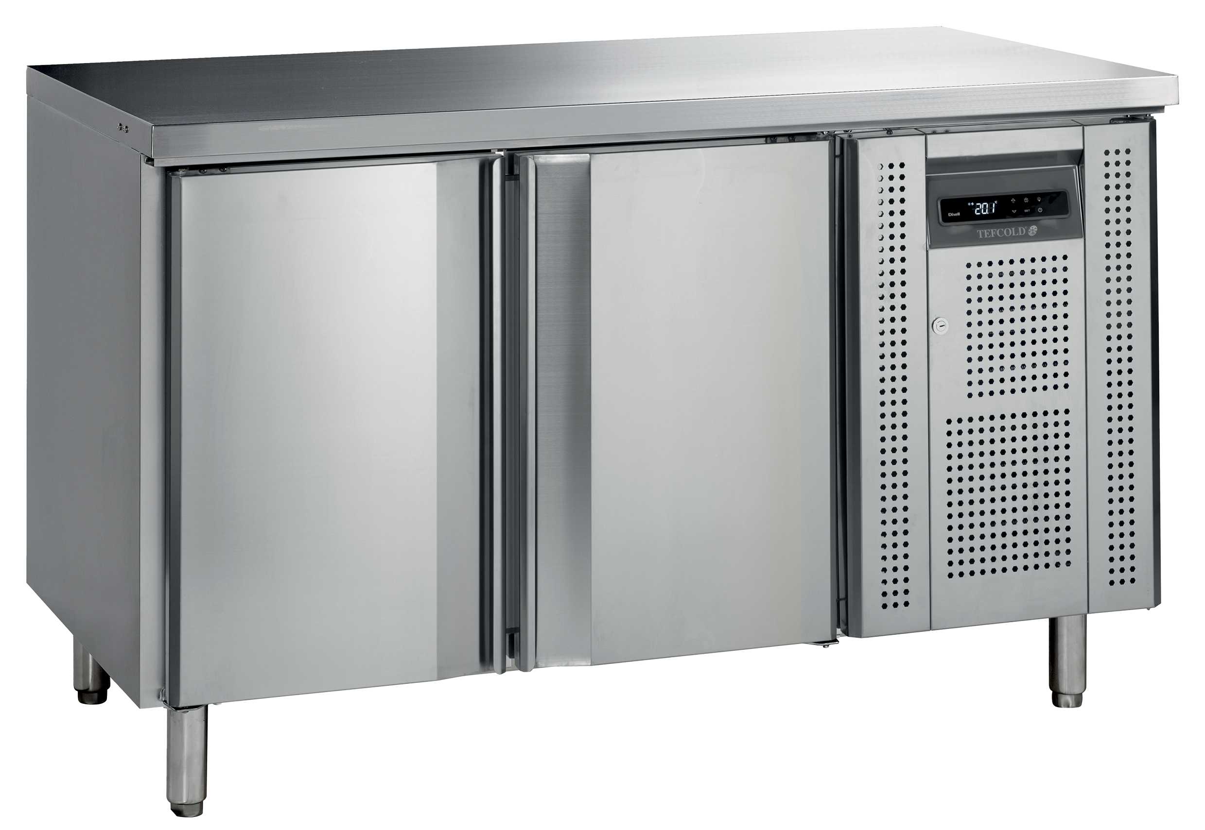 Congélateur professionnel 2 portes négatif 230 l - SK6210BT - Tefcold