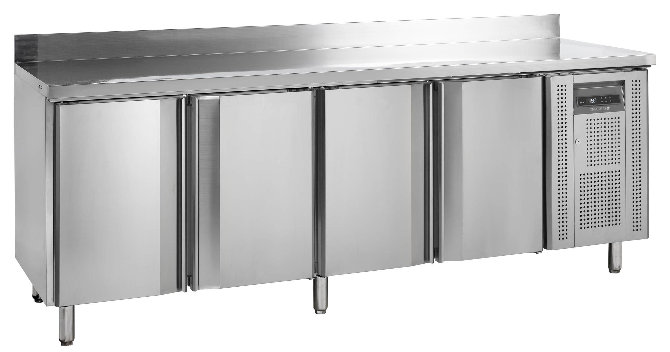 Cellule professionnelle 4 portes positive et négative avec dosseret 460 L - SK6410/+SP - Tefcold