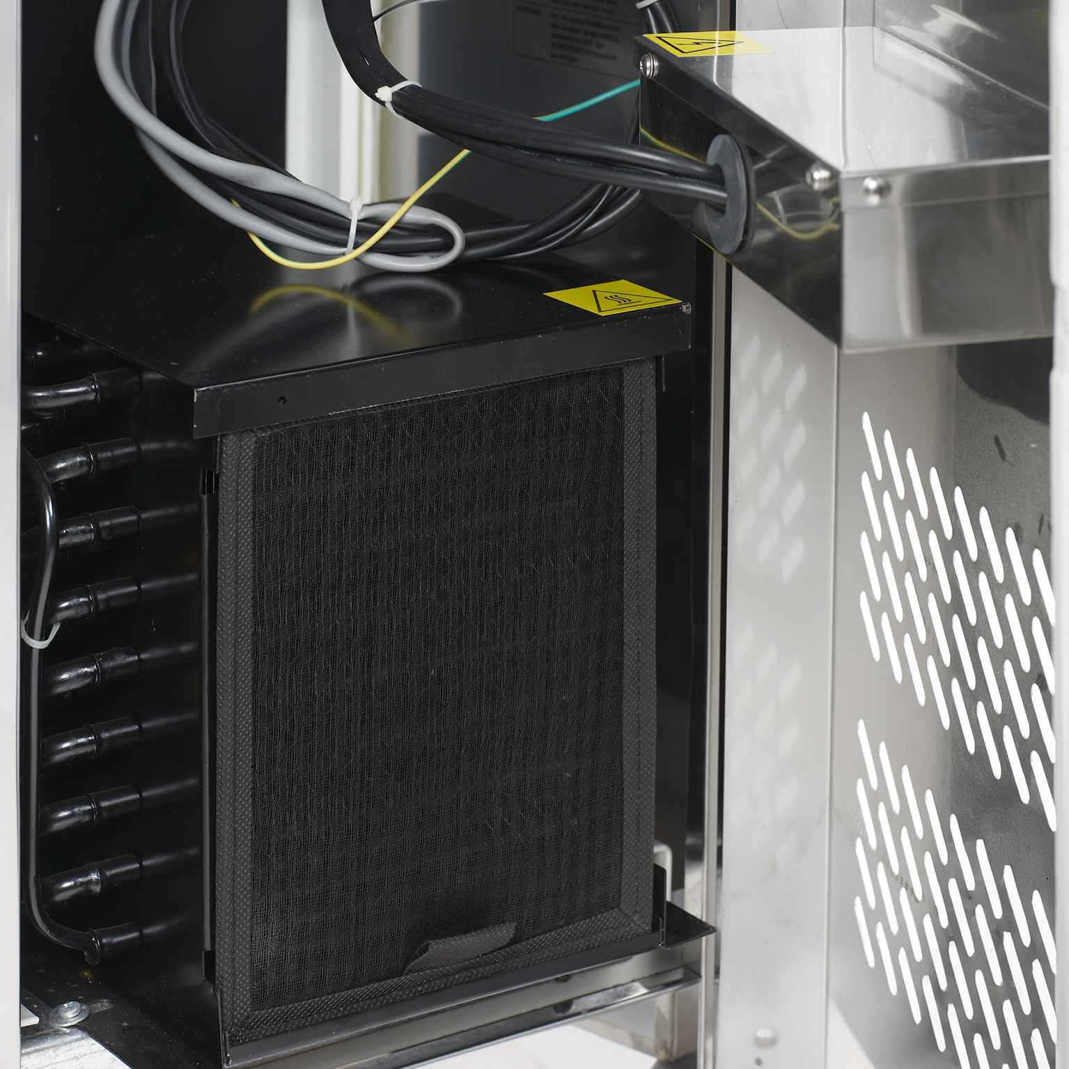 Cellule professionnelle 4 portes positive et négative avec dosseret 460 L - SK6410/+SP - Tefcold en cuisine professionnelle