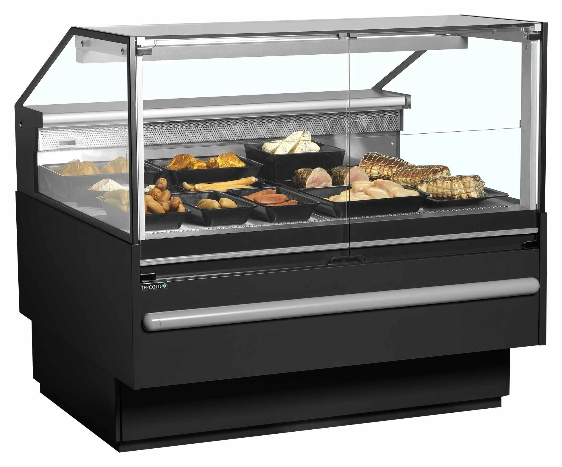 Vitrine de service ventilée professionnelle positive 311 L - SOCB12582B - Tefcold en cuisine professionnelle