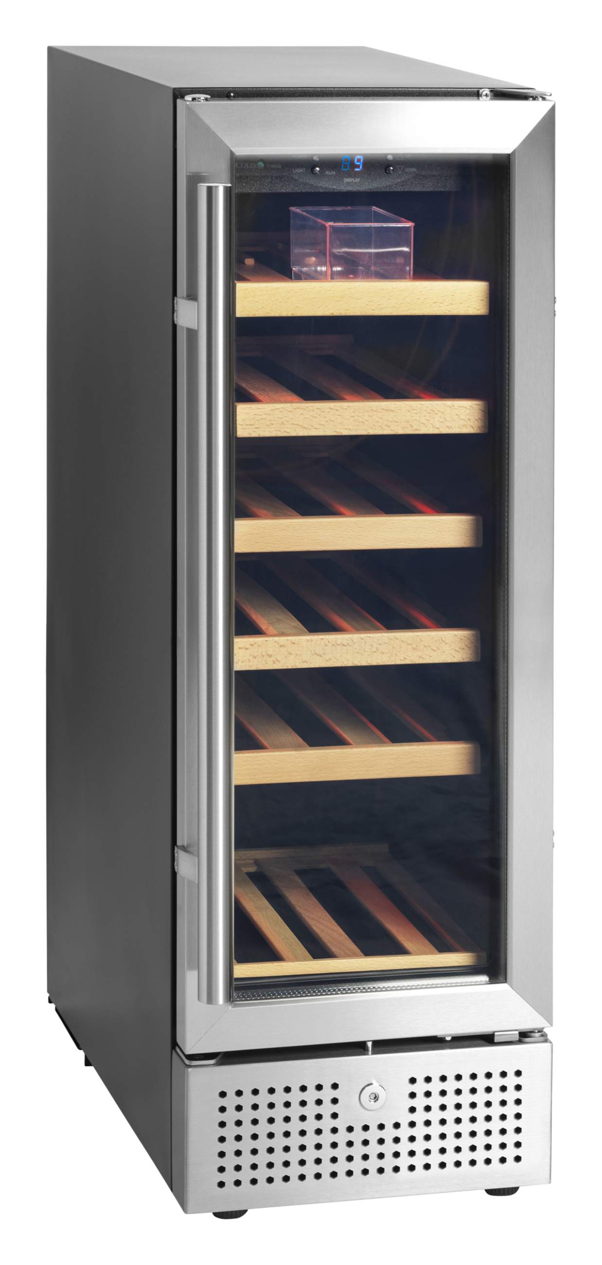 Cave à vin professionnelle 1 porte vitrée positive 57 L - TFW100-S - Tefcold