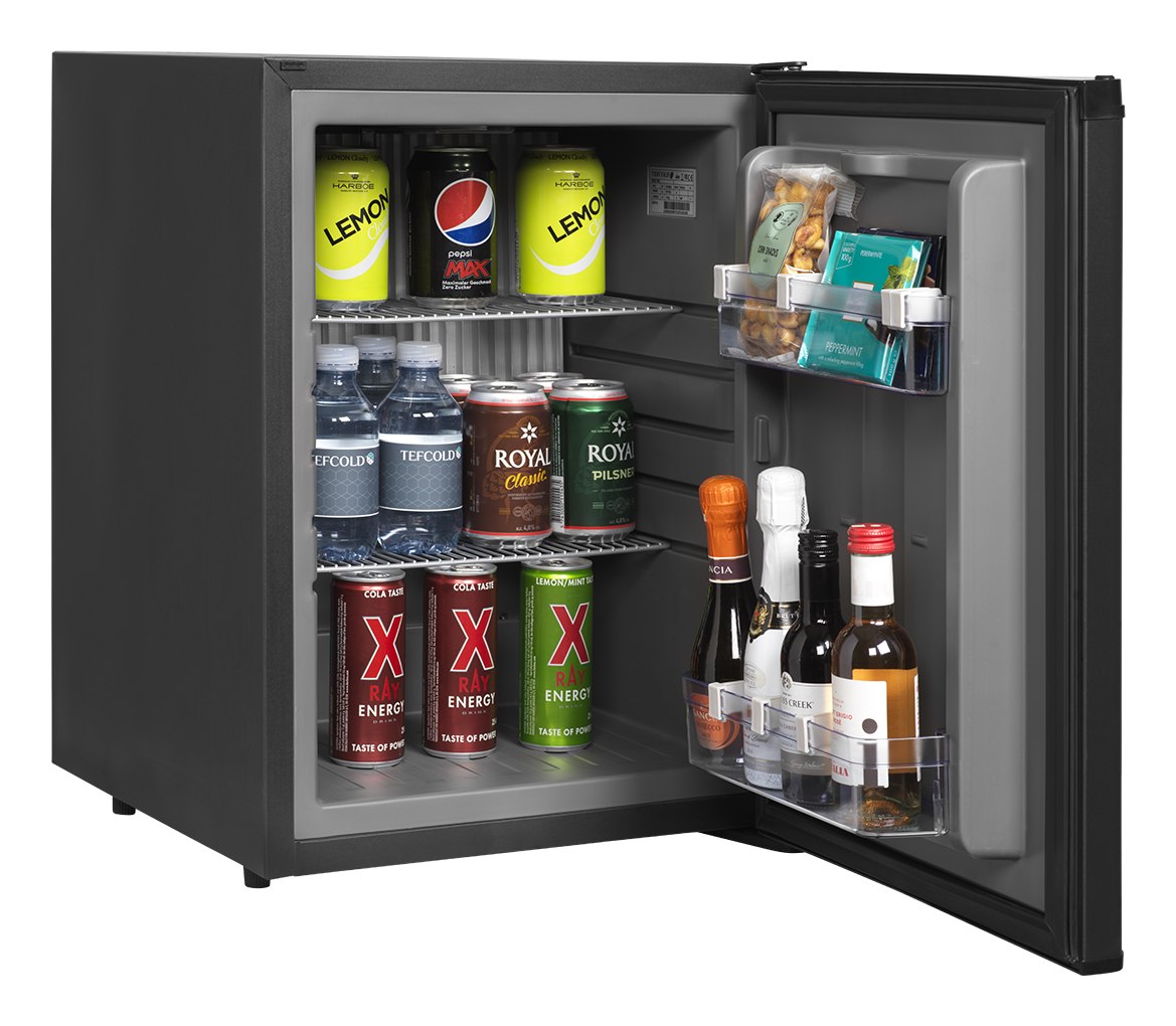 Minibar professionnel noir 1 porte pleine positive 35 litres - TM44 - Tefcold en cuisine professionnelle
