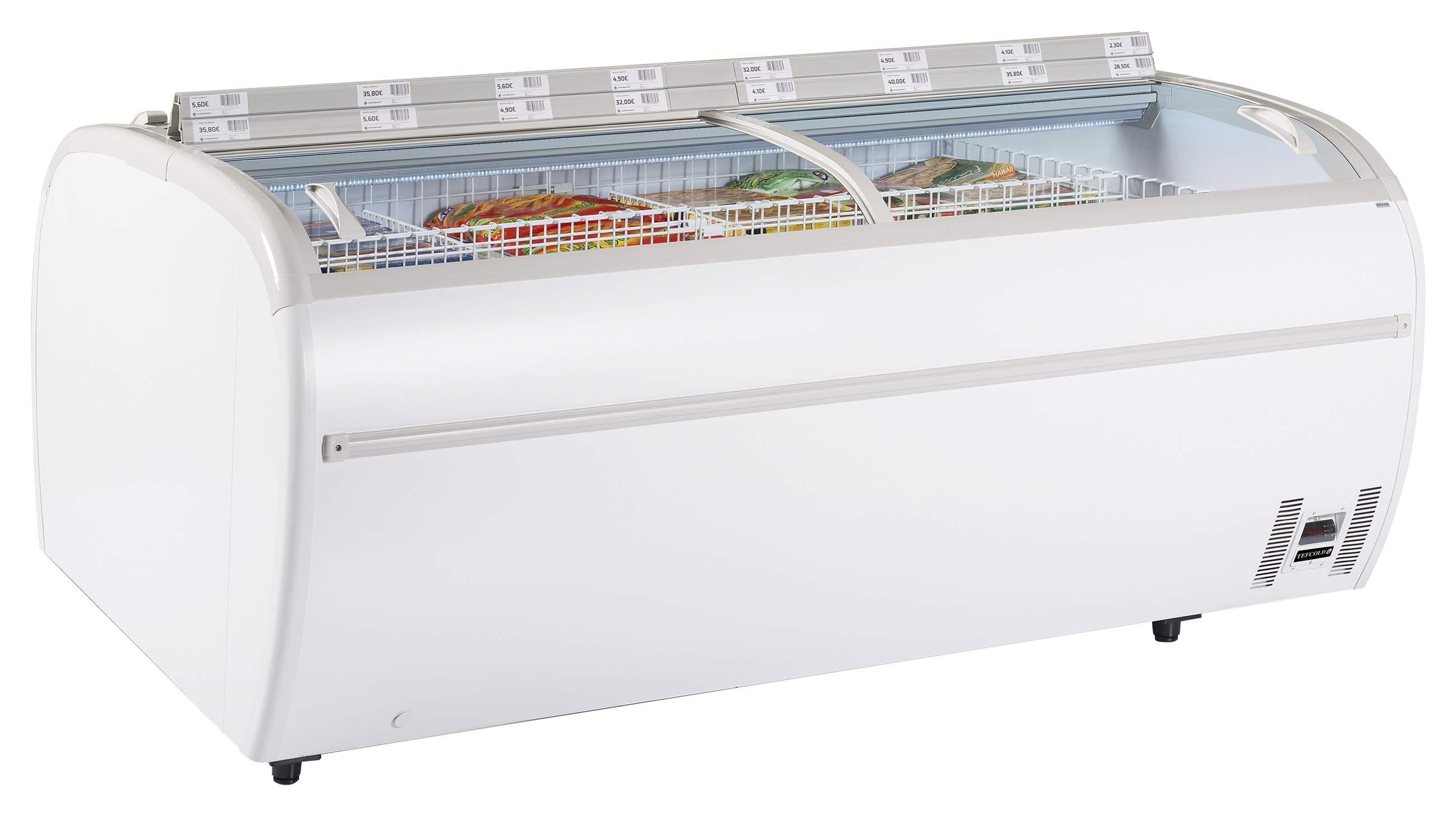 Congélateur professionnel coffre 1255 litres - TWIN 220-F - Tefcold