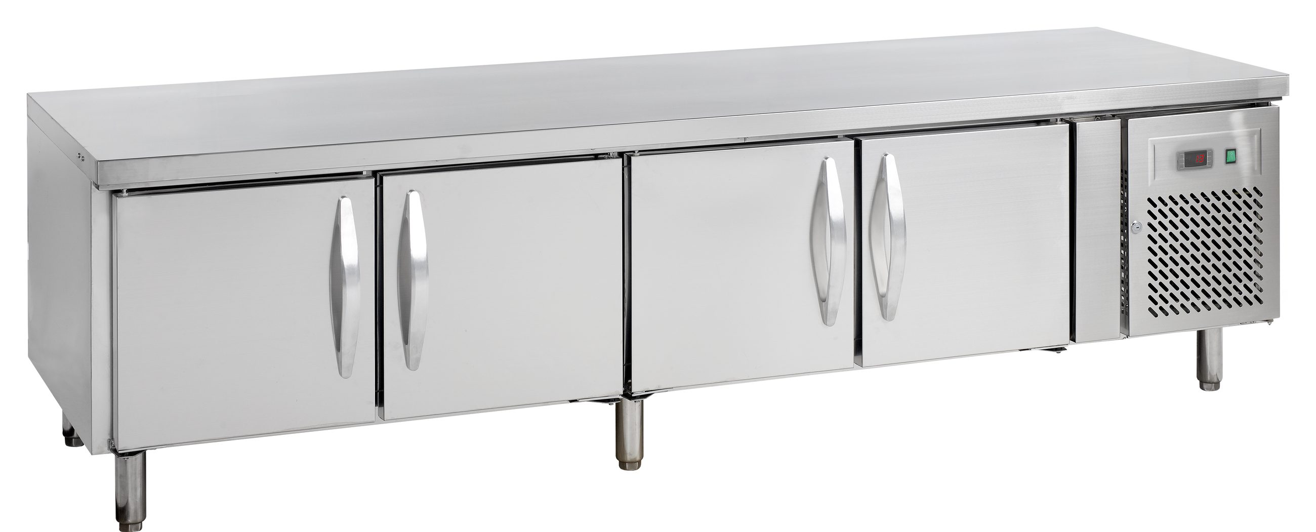 Armoire réfrigérée professionnelle 4 portes 350 litres positive - UC5410 - Tefcold