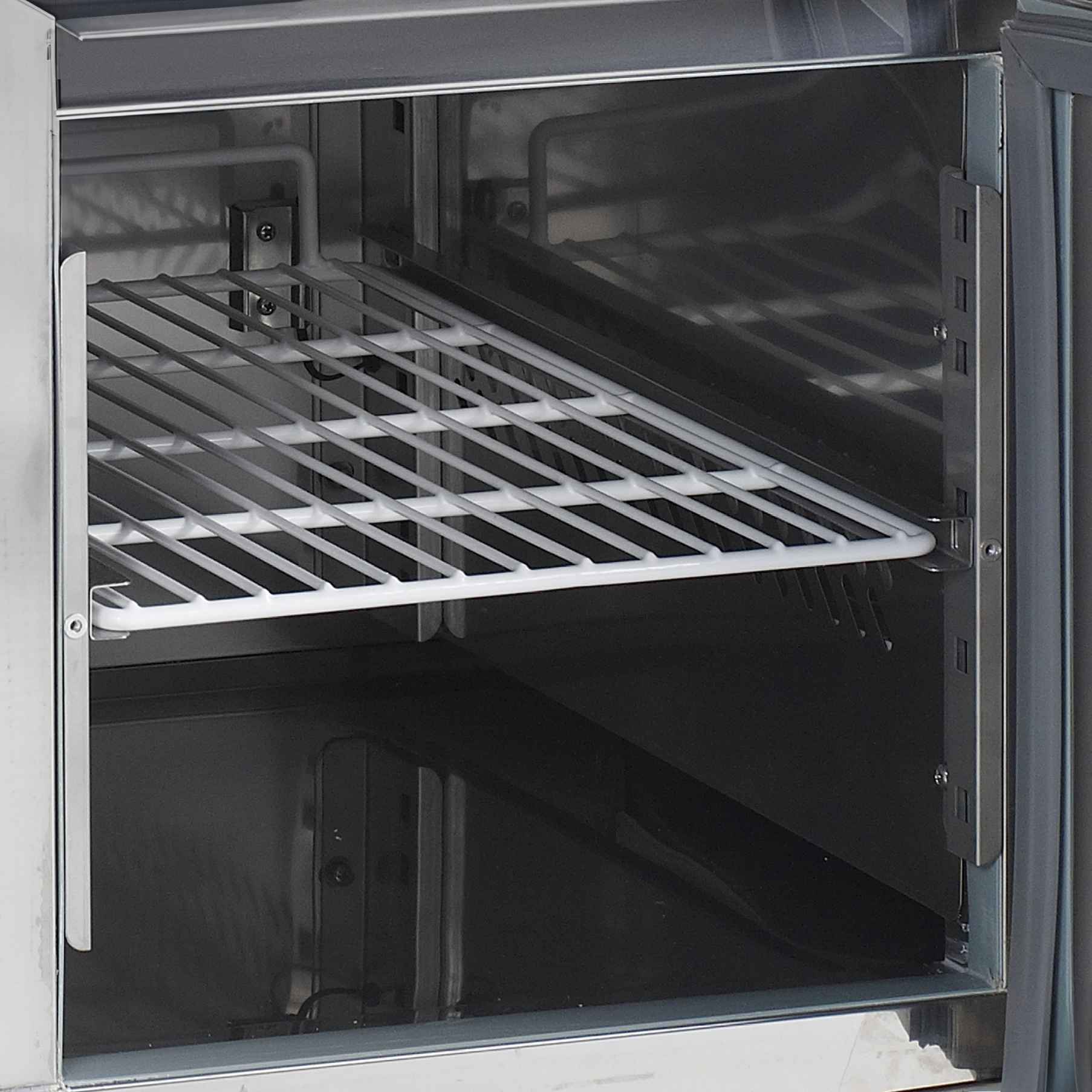 Armoire réfrigérée professionnelle 4 portes 350 litres positive - UC5410 - Tefcold en cuisine professionnelle