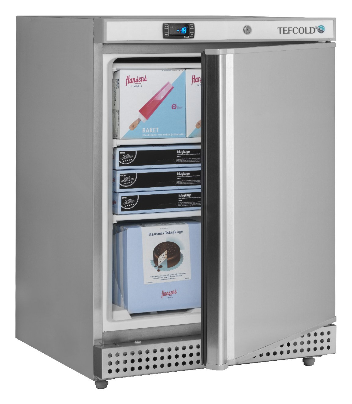 Congélateur coffre professionnel 1 porte pleine 120 L - UF200S - Tefcold en cuisine professionnelle