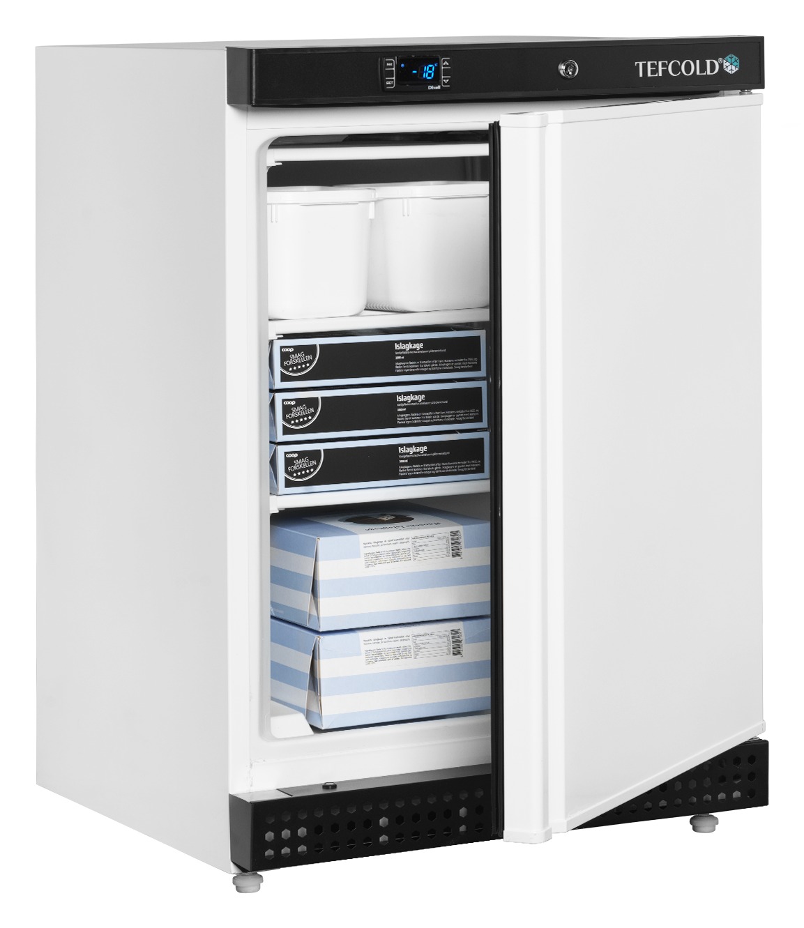 Congélateur professionnel 1 porte pleine 120 L - UF200 - Tefcold en cuisine professionnelle