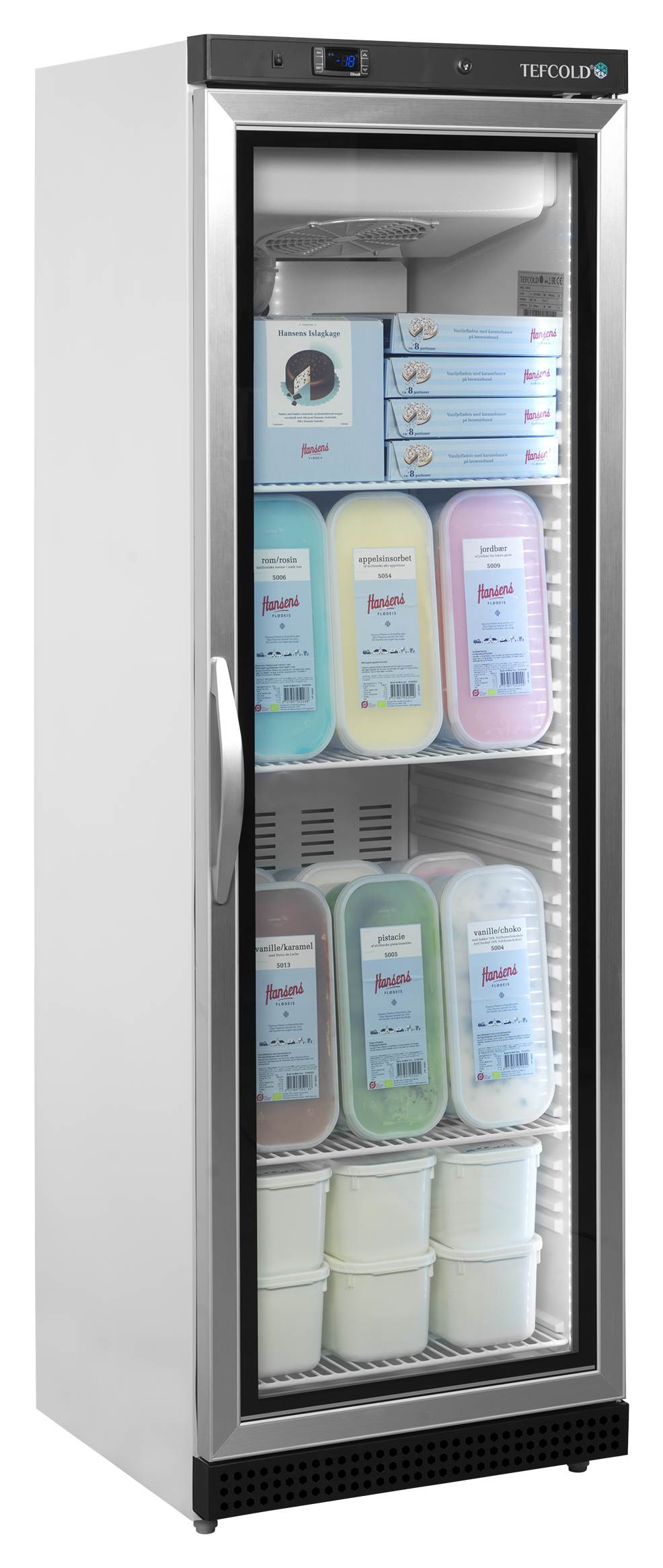 Congélateur coffre professionnel 1 porte vitrée Blanc 340 L - UF400VG - Tefcold en cuisine professionnelle