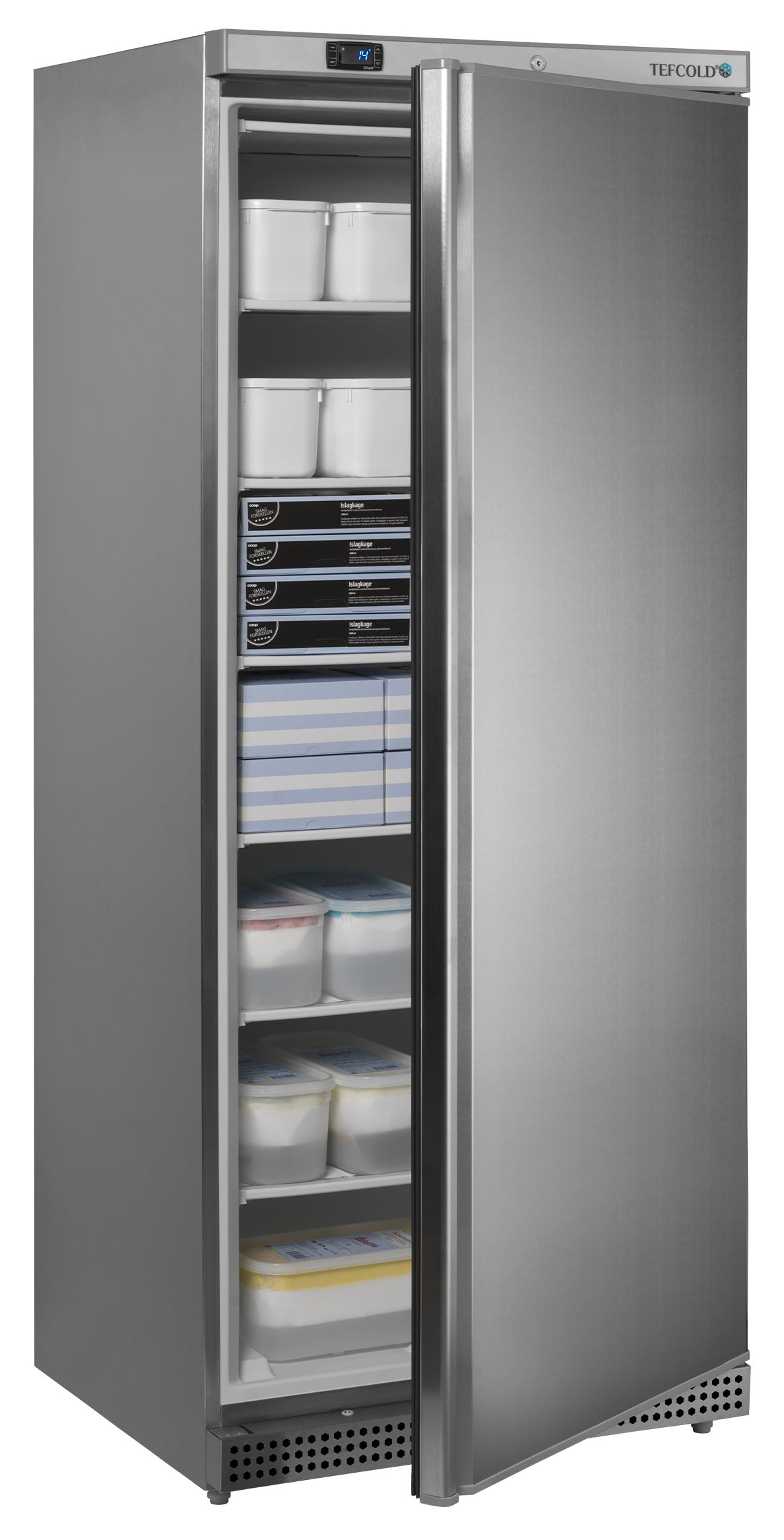 Congélateur coffre professionnel négatif 555 l thermostat électronique - UF600S - Tefcold en cuisine professionnelle