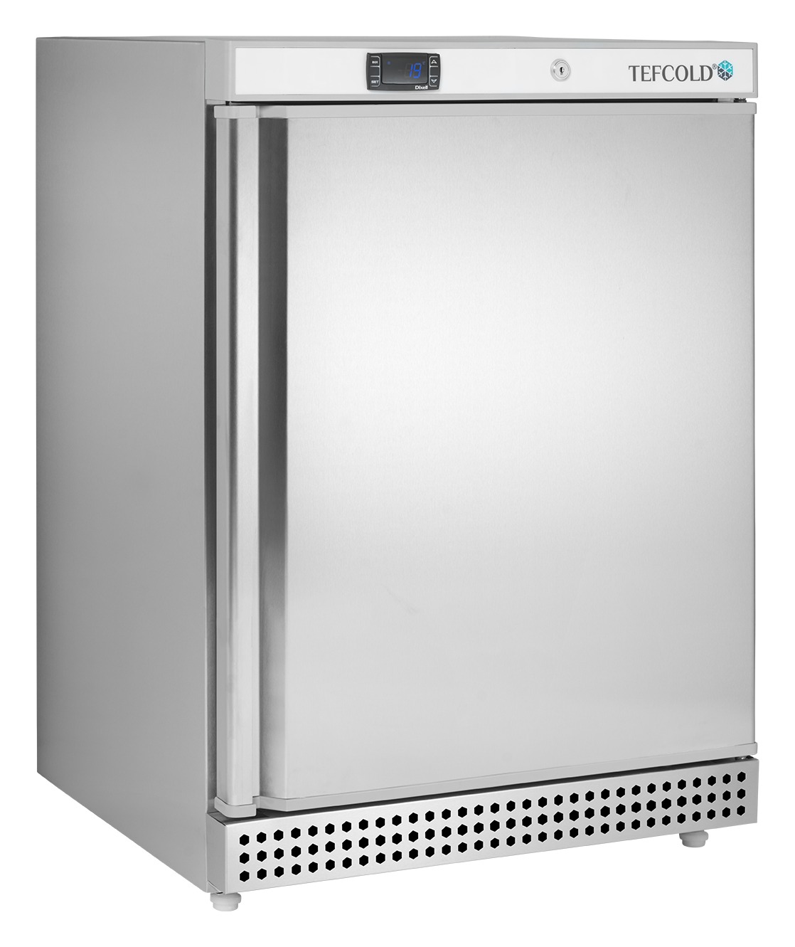 Réfrigérateur professionnel sous comptoir 1 porte pleine 119 L classe A - UR200X1 - Tefcold