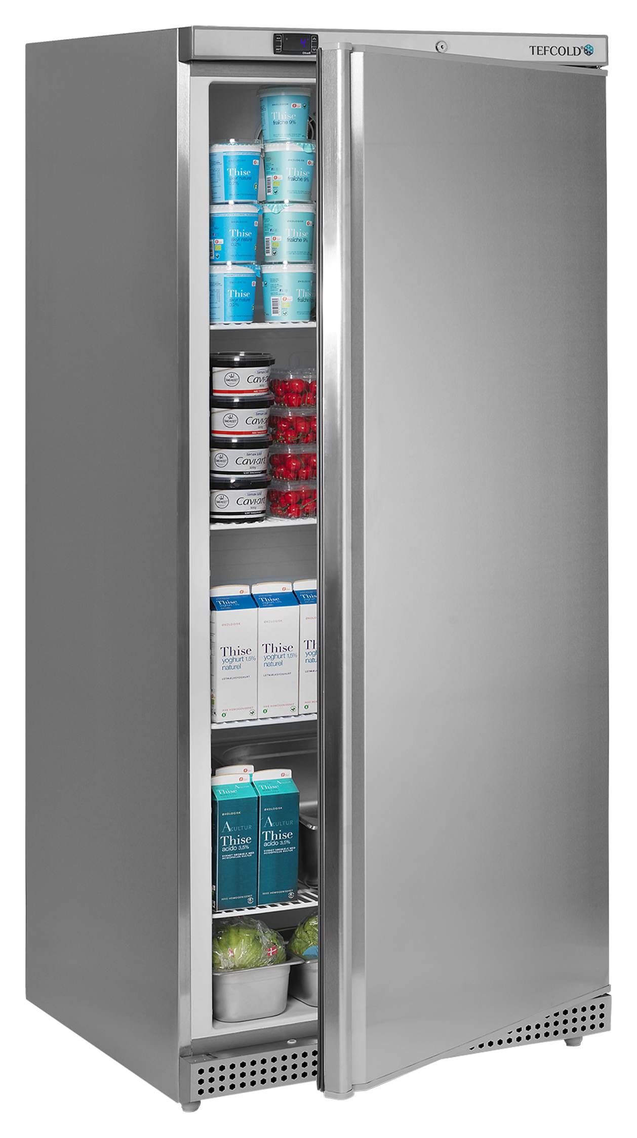 Cellule de refroidissement professionnelle 1 porte pleine 420 L - UR550S - Tefcold en cuisine professionnelle